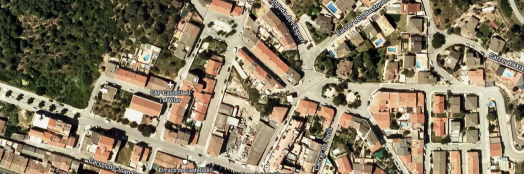 Proyecto de urbanización de la plaza de El Mercat de Castellbell i el Vilar.
