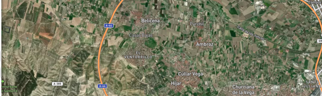Urbanismo de Vegas del Genil, Granada