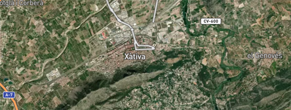 Xátiva, Valencia.