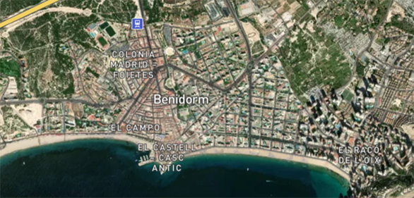 Benidorm, Alicante.