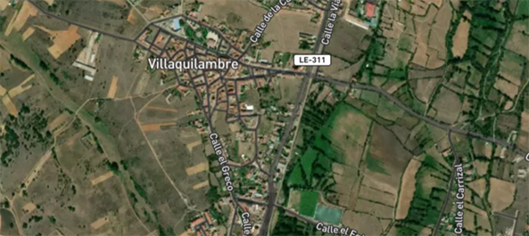 Estudio de detalle calle Real 123 y 125, de Villaobispo de las Regueras, en el término municipal Villaquilambre (León).