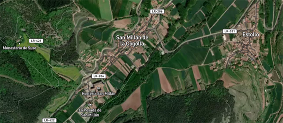 San Millán de la Cogolla, La Rioja.