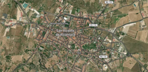 San Vicente de Alcántara, Badajoz.