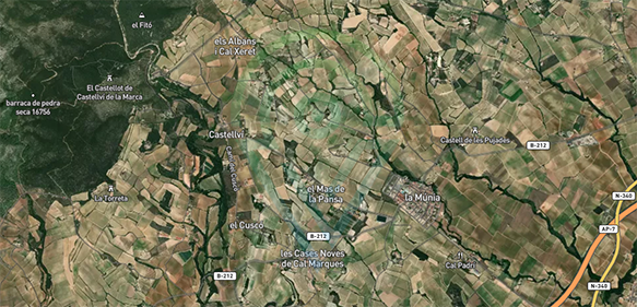 Urbanismo de Castellví de la Marca, Barcelona VisualUrb