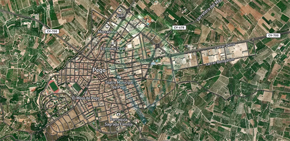 Pego, Alicante.