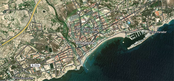 Villajoyosa, Alicante.