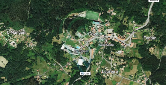Covelo, Pontevedra.
