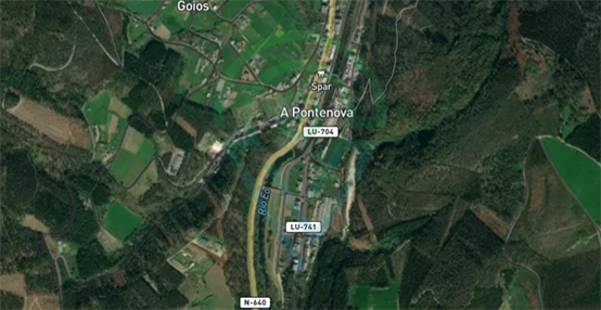 A Pontenova, Lugo.