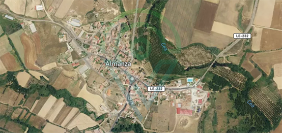 Almanza, León.