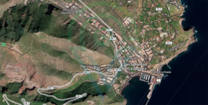 San Sebastián de la Gomera, Santa Cruz de Tenerife.
