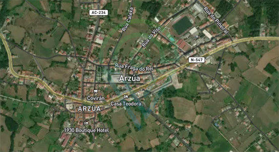 Arzúa, A Coruña.
