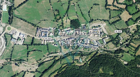 Castejón de Sos, Huesca.