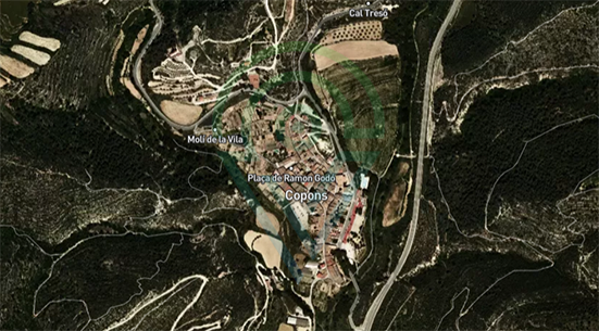 Ahora en urbanismo de Copons, Barcelona VisualUrb