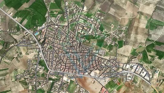 Urbanismo de FernánNúñez, Córdoba VisualUrb