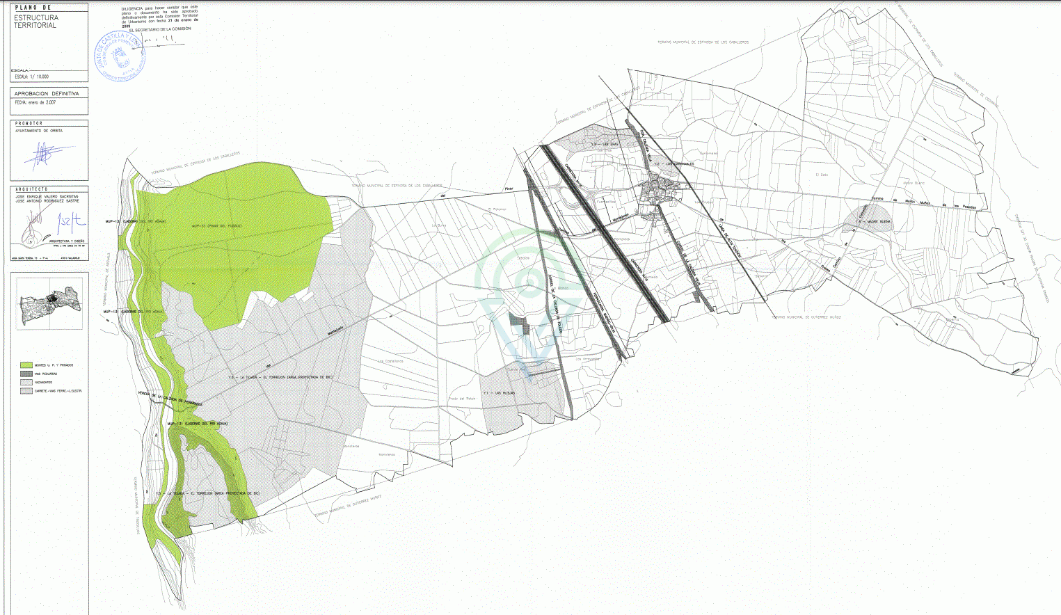 Informe Ambiental Estratégico de la MP Nº 3 de las Normas Urbanísticas de Orbita, Ávila