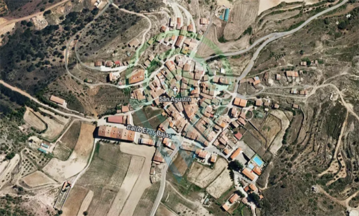 San Agustín, Teruel.