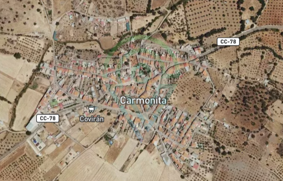 Urbanismo de Carmonita, Badajoz VisualUrb