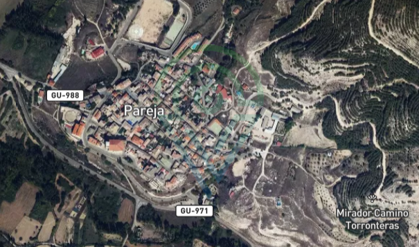 Urbanismo de Pareja, Guadalajara VisualUrb