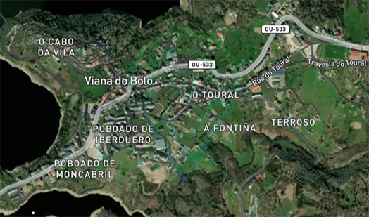 Viana do Bolo, Ourense.