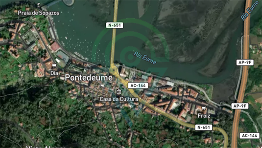 Pontedeume, A Coruña.