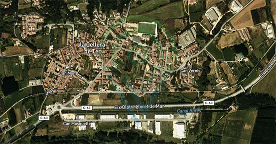 Urbanismo de La Cellera de Ter, Girona VisualUrb