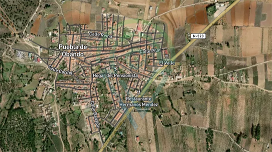 Urbanismo de Puebla de Obando, Badajoz VisualUrb
